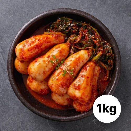 [05091] 참가득 총각김치 1kg 국내산 100% 총각무 알타리김치