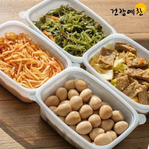 [05102] 대용량반찬 일주일 밑반찬 가정식집 배달 주문 거리 저염식 인터넷반찬가게