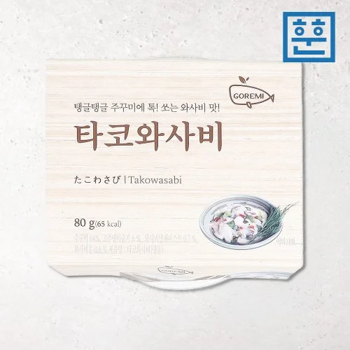 [05229] 타코와사비 오리지널 군함 일식 초밥용 문어
