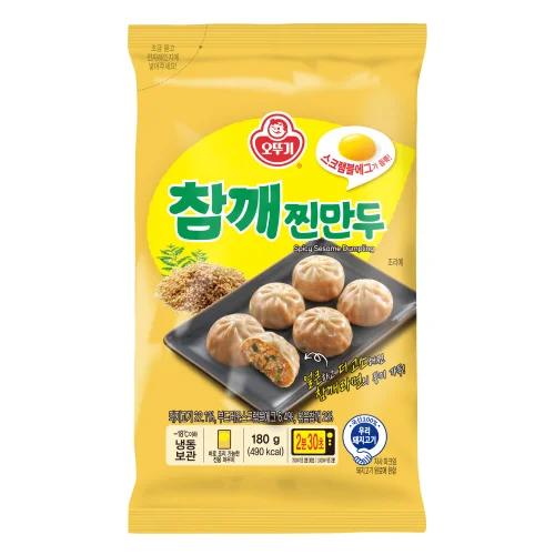[05236] 오뚜기 참깨 찐만두 180g