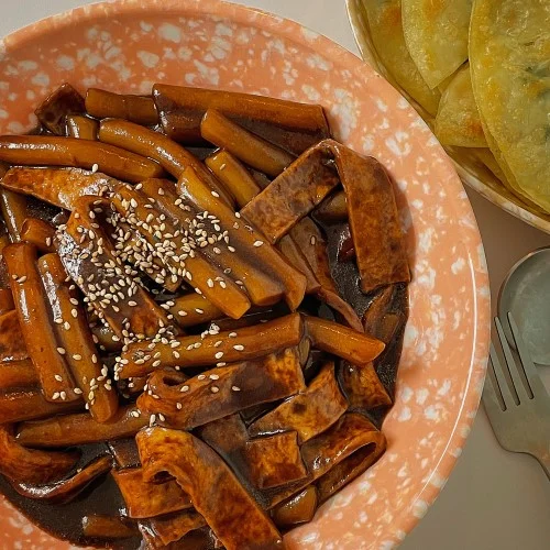 [05251] 동성로형님떡볶이 국물 떡볶이 밀키트 짜장, 540g, 1개