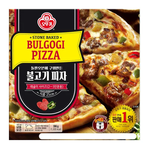 [05259] [3개 이상 20% 할인] 오뚜기 원형피자 불고기피자 396g 외 8종