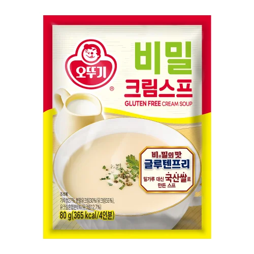 [05306] 오뚜기 비밀스프 크림, 80g, 1개