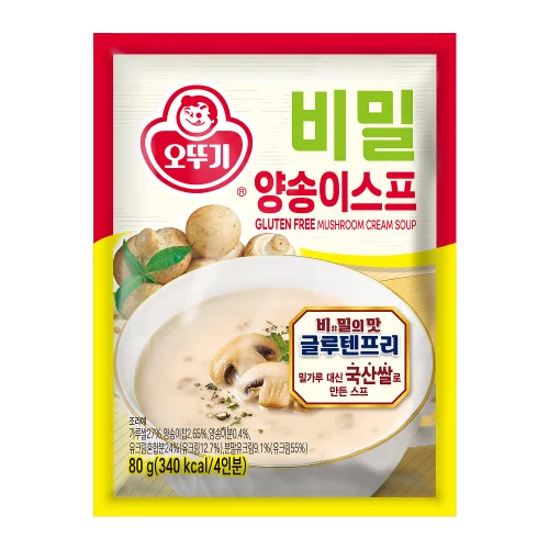 [05307] 오뚜기 비밀스프 양송이, 80g, 1개