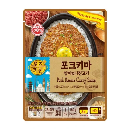 [05325] 오뚜기 오즈키친 포크키마, 160g, 1개