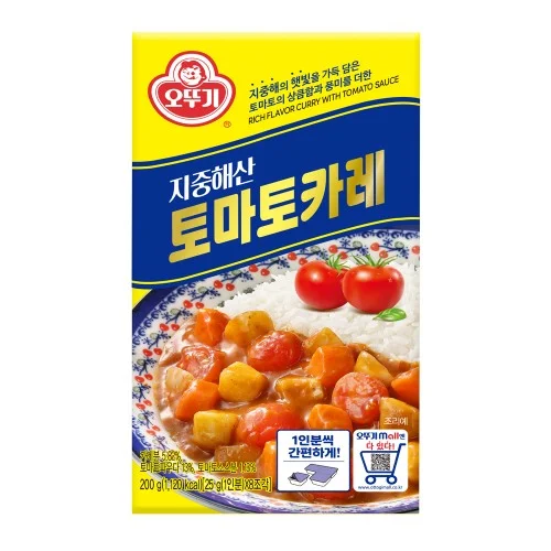 [05340] 오뚜기 지중해산 토마토 카레 고형 200g