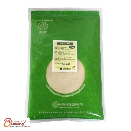 [05345] 누룽지분말1kg(국산백미 100%) 숭늉가루 누룽지차 식사대용 선식 카페 베이커리