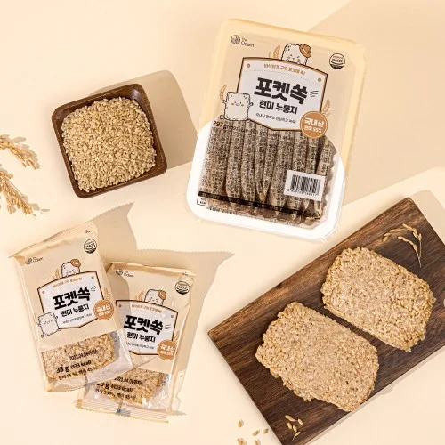 [05346] 포켓 누룽지 현미 가마솥 누룽지 개별포장 1팩(297g)