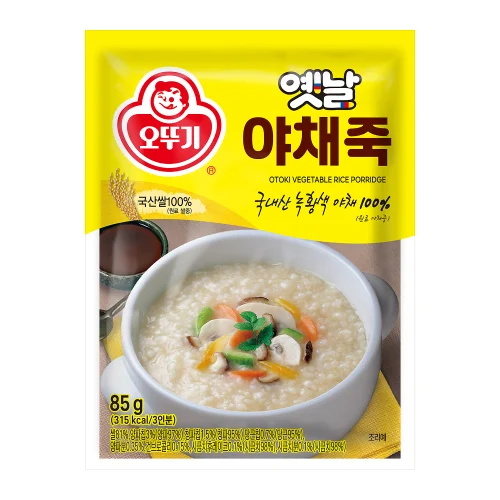 [05362] 오뚜기 옛날 야채죽 85g