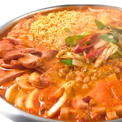 [05833] 부대찌개 밀키트 간편식 캠핑 요리 국물 음식 가정 집밥 350g, 1개