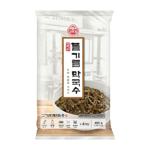 [05836] 오뚜기 고기리 들기름막국수 450g, 1개