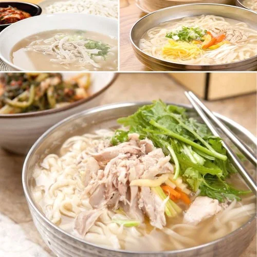 [05841] 담백한 보양식 닭칼국수 2개입 시원하고 깔끔한 국물 면요리