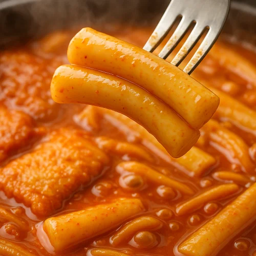[05860] 국물떡볶이 밀키트 넉넉한 1인분 310g 간단조리 냉동떡볶이