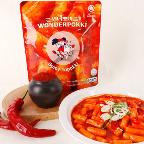 [05866] 원더뽀끼 매콤떡볶이 즉석 떡볶이 밀키트 상온 240g