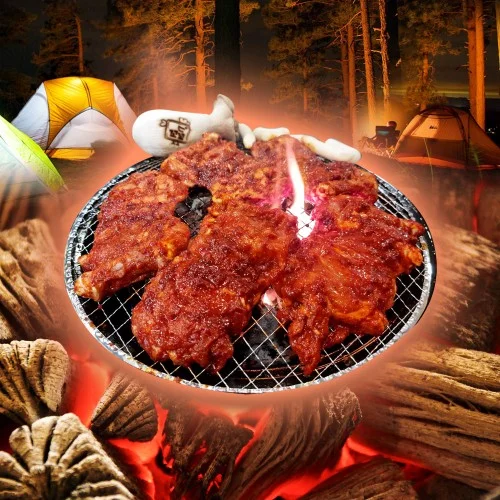 [05891] 19년전통 남이섬꼬꼬 숯불 양념 캠핑 닭갈비