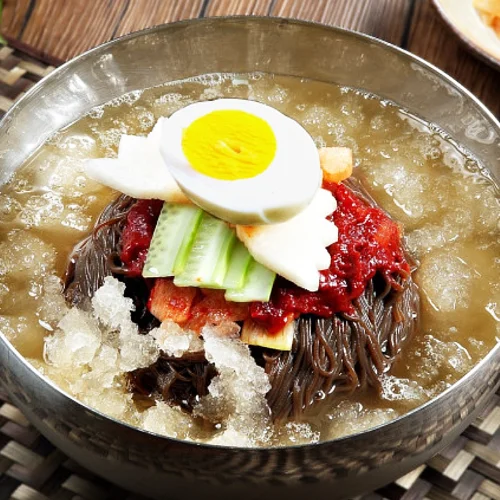 [05904] 엄지 칡 냉면밀키트 세트 물 비빔냉면 냉면김치 10인분세트
