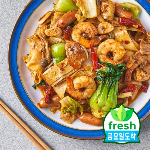 [05919] 밀키트랜드 위켄드 고메 1키로 마라샹궈 밀키트 3인분 1kg
