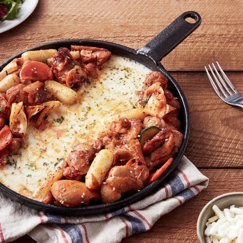 [05925] 심쿡 더블 치즈 닭갈비 2인분 밀키트 쿠킹박스