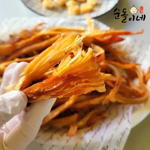 [05977] 순돌이네 페스츄리 오징어 바베큐 200g