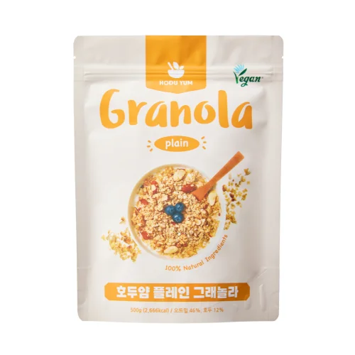 [05989] 호두얌 수제 그래놀라 500g 프로틴 시리얼