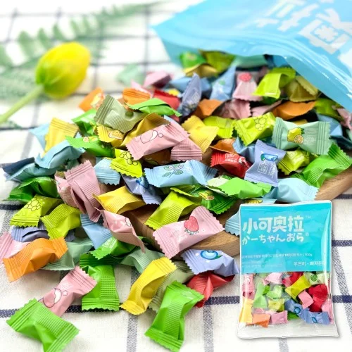 [06017] 샤오커오라 사탕 100g 무설탕 레몬 입덧 미니 쿨링 비타민 캔디