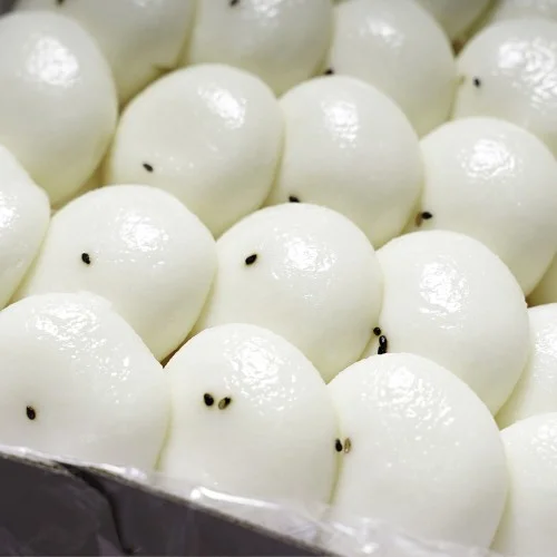 [06018] 고래술떡 잔기지떡 50개 1.5kg 기정떡 기지떡 술떡 증편 선물세트