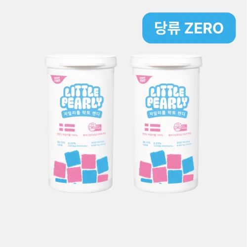 [06038] 리틀펄리 유아 임산부 온가족 자일리톨 구강유산균 무설탕 캔디 무맛, 70g, 2개