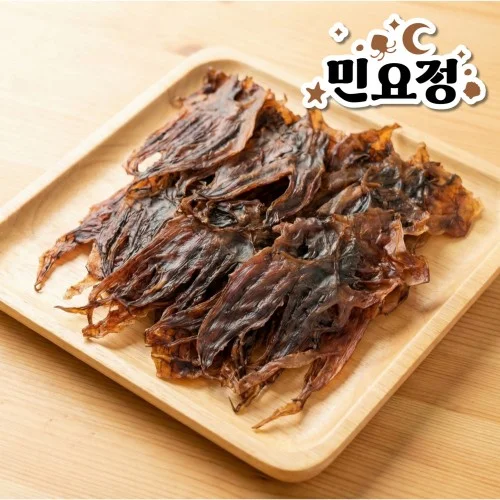 [06055] 납짝 숏다리 오다리 오징어 다리 맥주안주 300g