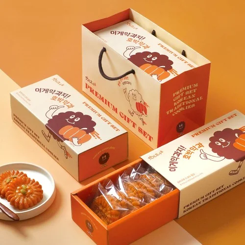 [06088] 이게약과지 약과선물세트 한과 답례품 단체선물 400g, 1개