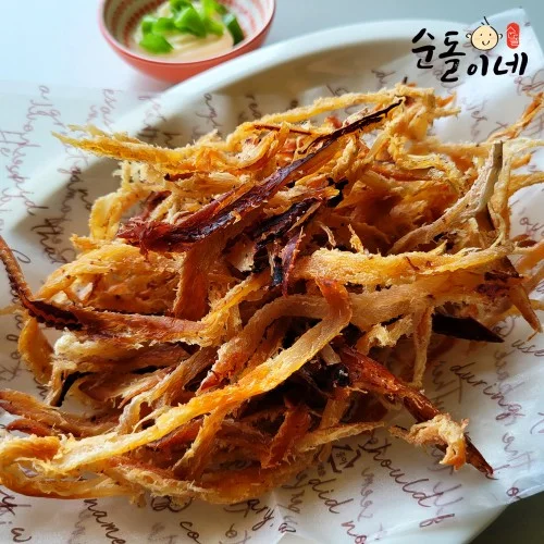 [06090] 순돌이네 맥반석오징어 몸통 150g 채 200g