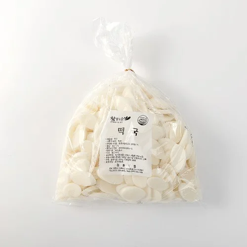 [06127] 참미소떡국 떡국떡 1kg(국산쌀) 벌크 포장