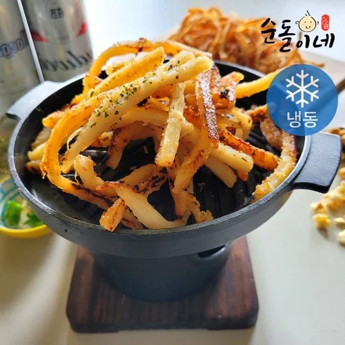 [06146] 순돌이네 영화관 땅콩 버터구이 오징어 몸통 300g