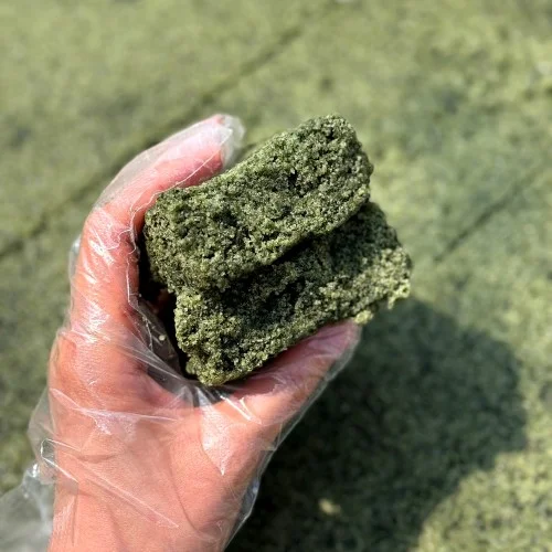 [06163] 대월떡집 해풍 쑥설기 쑥떡 저당떡 다이어트 떡 제로슈가 설기 1kg