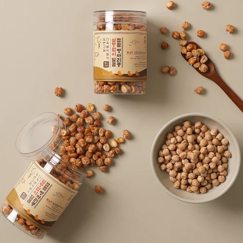 [06180] 풍심당 두번 구운 바삭한 무설탕 달콤짭짤 병아리콩 (120g) 무설탕 글루텐프리 비건 건강 간식