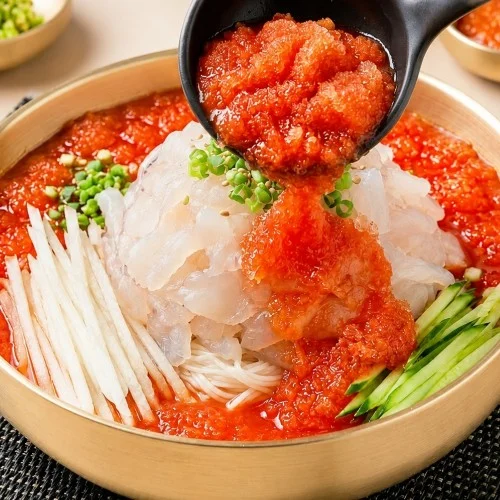 [06684] 포항 가자미 물회 2인분 밀키트 850g, 3개