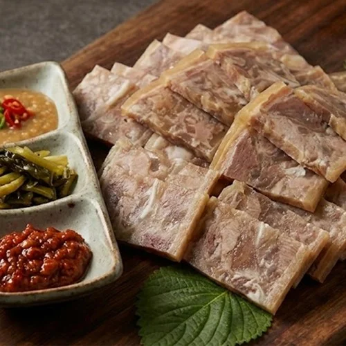 [06703] 진짜 옛날 편육 500g / 소스증정 안주용