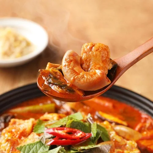 [06716] 진심먹거리 소내장 소곱창전골 1kg x2팩 밀키트