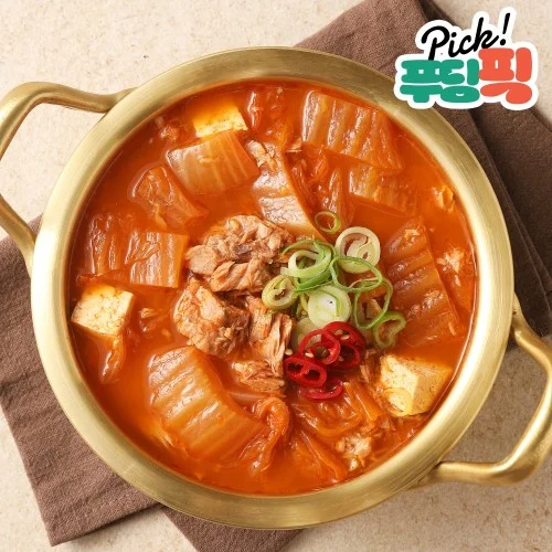 [06739] [푸딩픽] 원팩 참치김치찌개 240g 10분 완성 집밥 냉장고 쟁여템