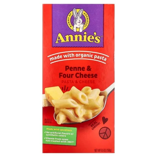 [06752] Annies Homegrown 파스타 치즈 펜네와 4가지 치즈 156g 5.5oz