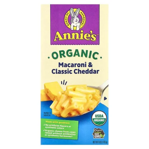 [06771] Annies Homegrown 고품질 마카로니 클래식 체다 170g 6oz