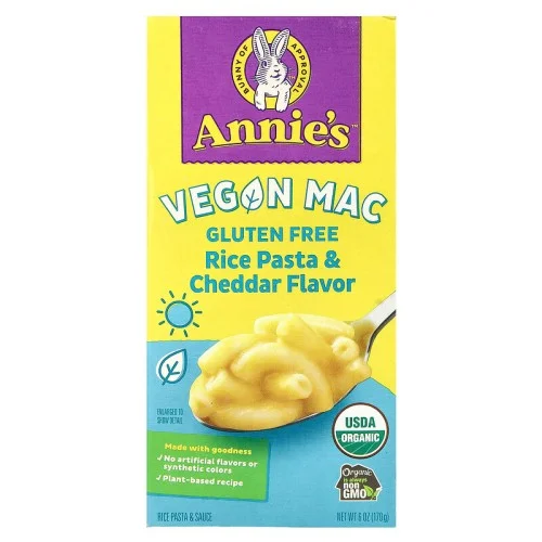 [06772] Annies Homegrown 비건 맥 라이스 파스타 체다 170g 6oz