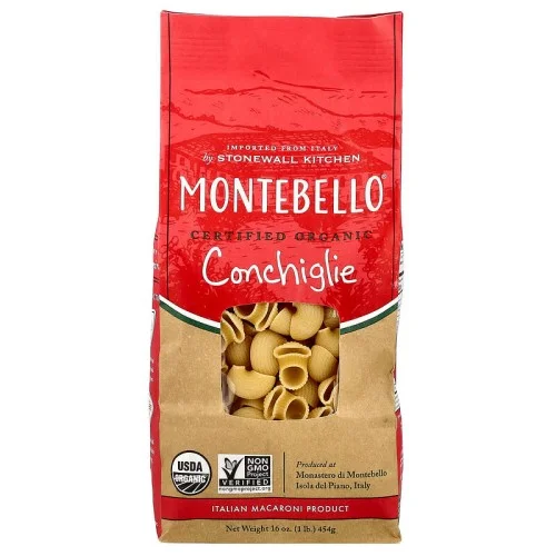 [06778] Montebello Organic Conchiglie 16 oz 454 g