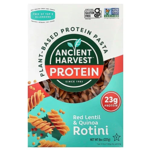 [06784] Ancient Harvest 식물성 단백질 파스타 레드 렌틸 퀴노아 로티니 227g 8oz
