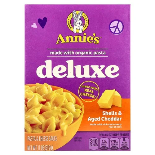 [06788] Annies Homegrown 디럭스 쉘 에이지드 체다 312g 11oz