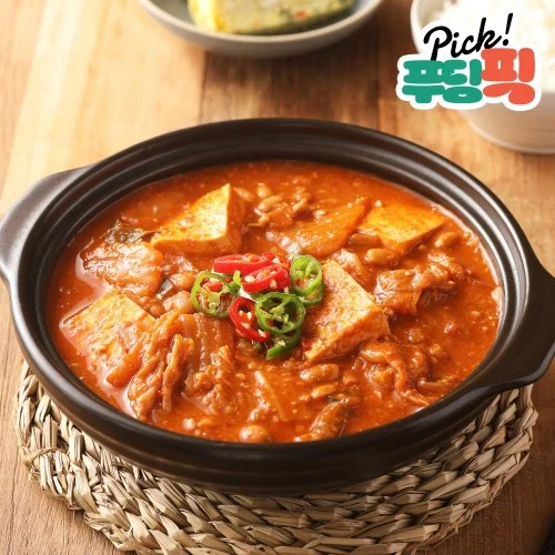 [06799] [푸딩픽] 원팩 청국장찌개 200g 10분 완성 집밥 냉장고 쟁여템