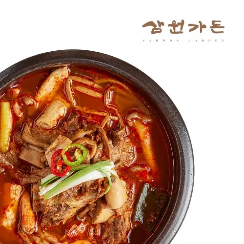 [06823] [삼원가든] 사골 육개장갈비탕 700g