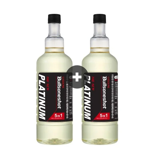 [06853] [1+1이벤트]5in1 불스원샷 THE NEW 플래티넘 연료첨가제 500ml 휘발유