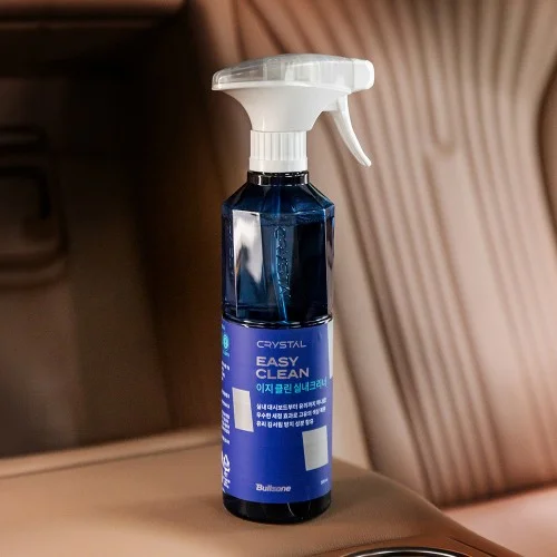 [06887] [불스원] 크리스탈 이지 클린 실내클리너 올인원 세정제 시트 유리 세정 500ml