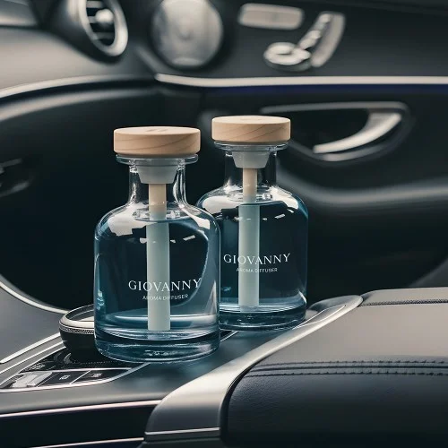 [06906] [1+1]지오바니 차량용 방향제 자동차 디퓨저 150ml, 블랙체리
