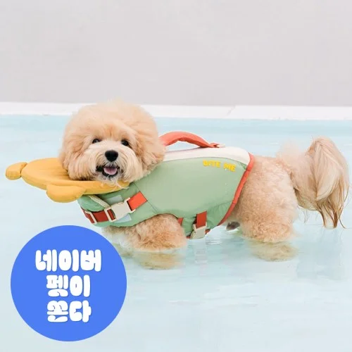 [07070] 강아지구명조끼 애견 수영 강아지수영복 물놀이 래쉬가드 소형견